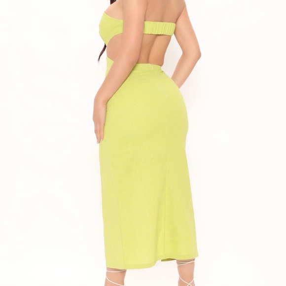 Lined MIDI Dress - Picture 3 of 4